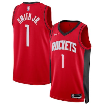 unisex nike jabari smith jr red houston rockets 2022 nba dra-188